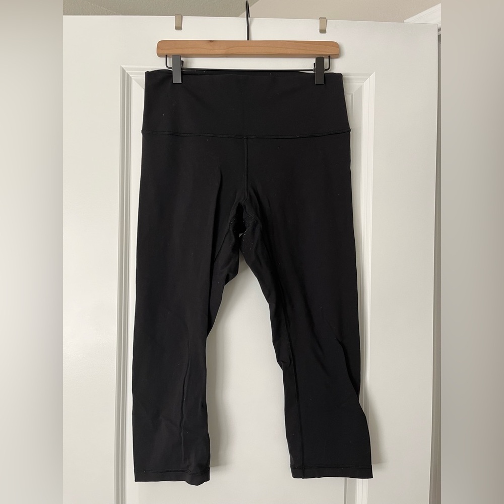 Well loved Black High-Waisted Leggings
